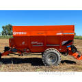 Large dry wet manure spreader